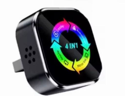 Adaptador 4 en 1 para carro; incluye AirPlay, CarPlay, Android Auto y Mirror Link