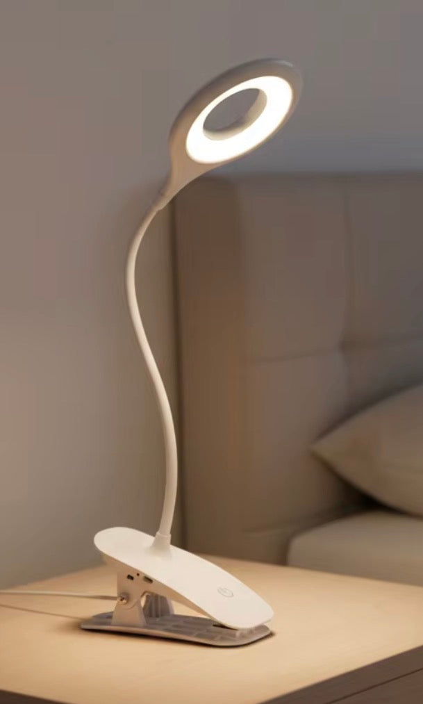 Linterna de Escritorio Flexible y Ajustable Recargable con Sensor táctil