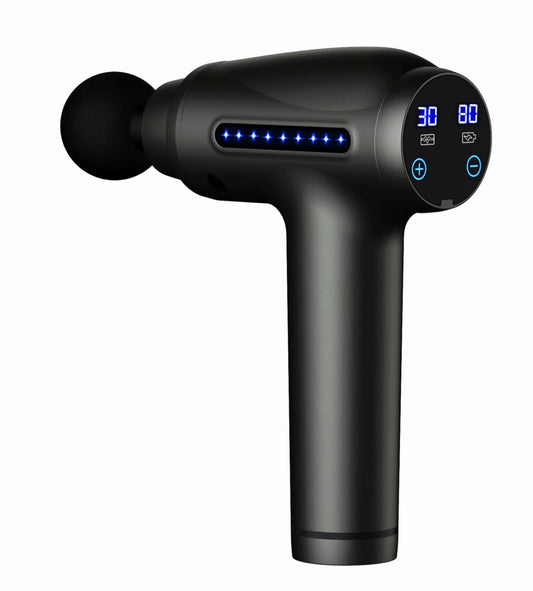 Masajeadora Profesional tipo Pistola Marca King Relax de 12 niveles