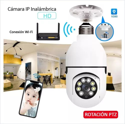 Cámara Bombillo 1080P
